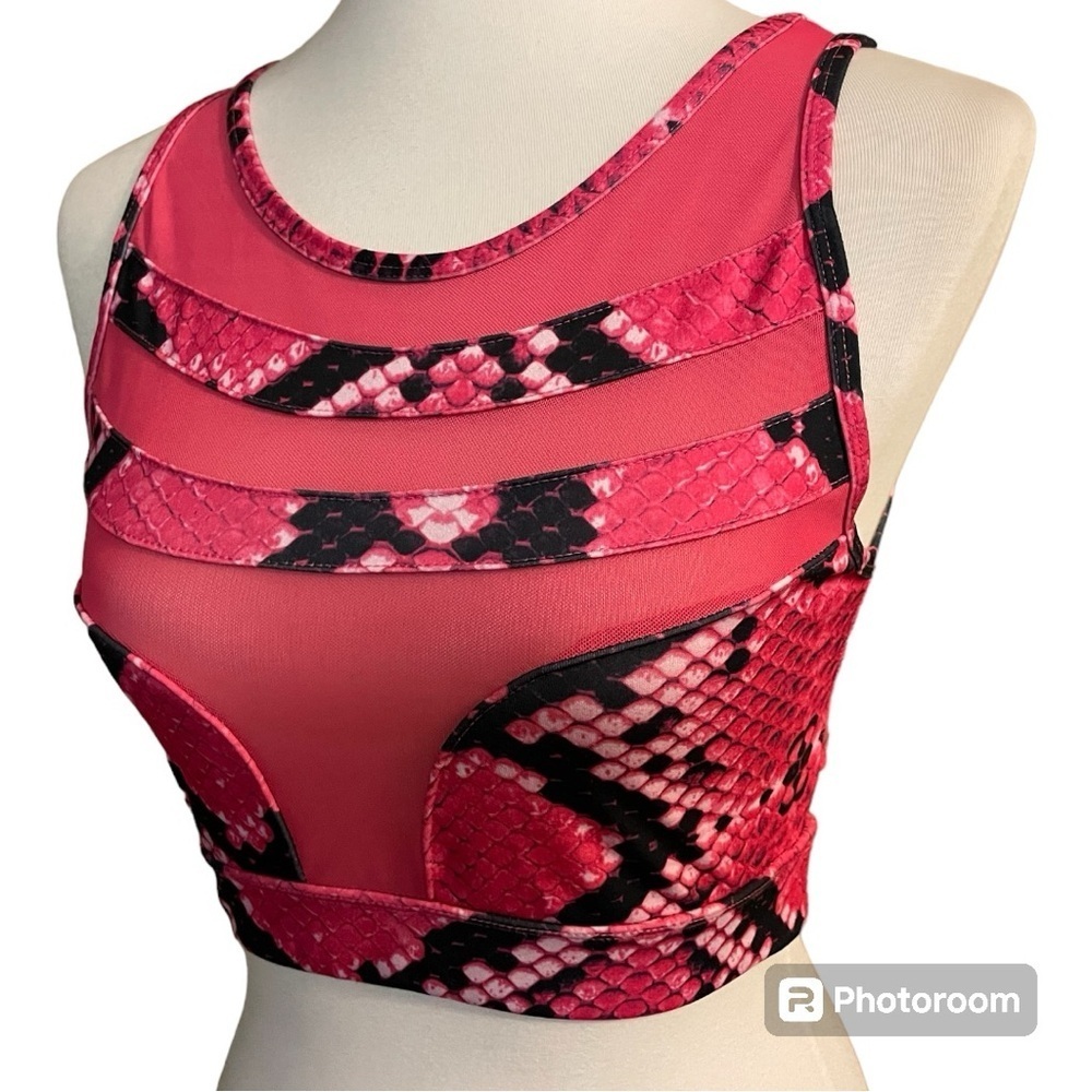 2EasyFitness Snakeskin Sports Bra